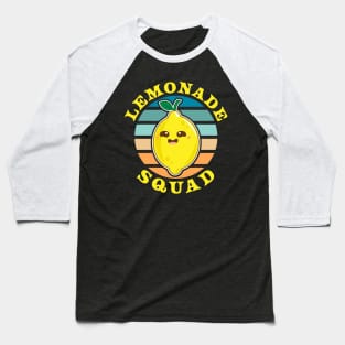 Lemonade Squad - Funny Lemonade Stand Summer Baseball T-Shirt